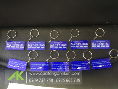 Móc khóa mica in logo Tân Thiên Long
