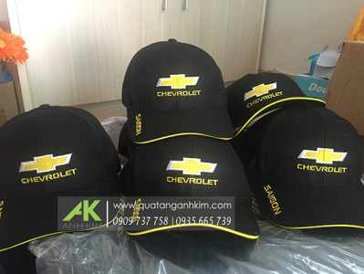 Nón lưỡi trai thêu logo Chevrolet Saigon