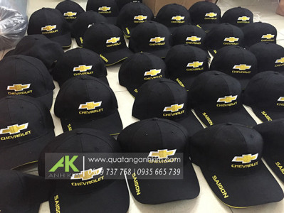 Nón lưỡi trai thêu logo Chevrolet Saigon