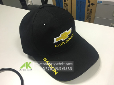 Nón lưỡi trai thêu logo Chevrolet Saigon