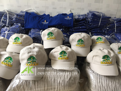 Nón lưỡi trai thêu logo Safari